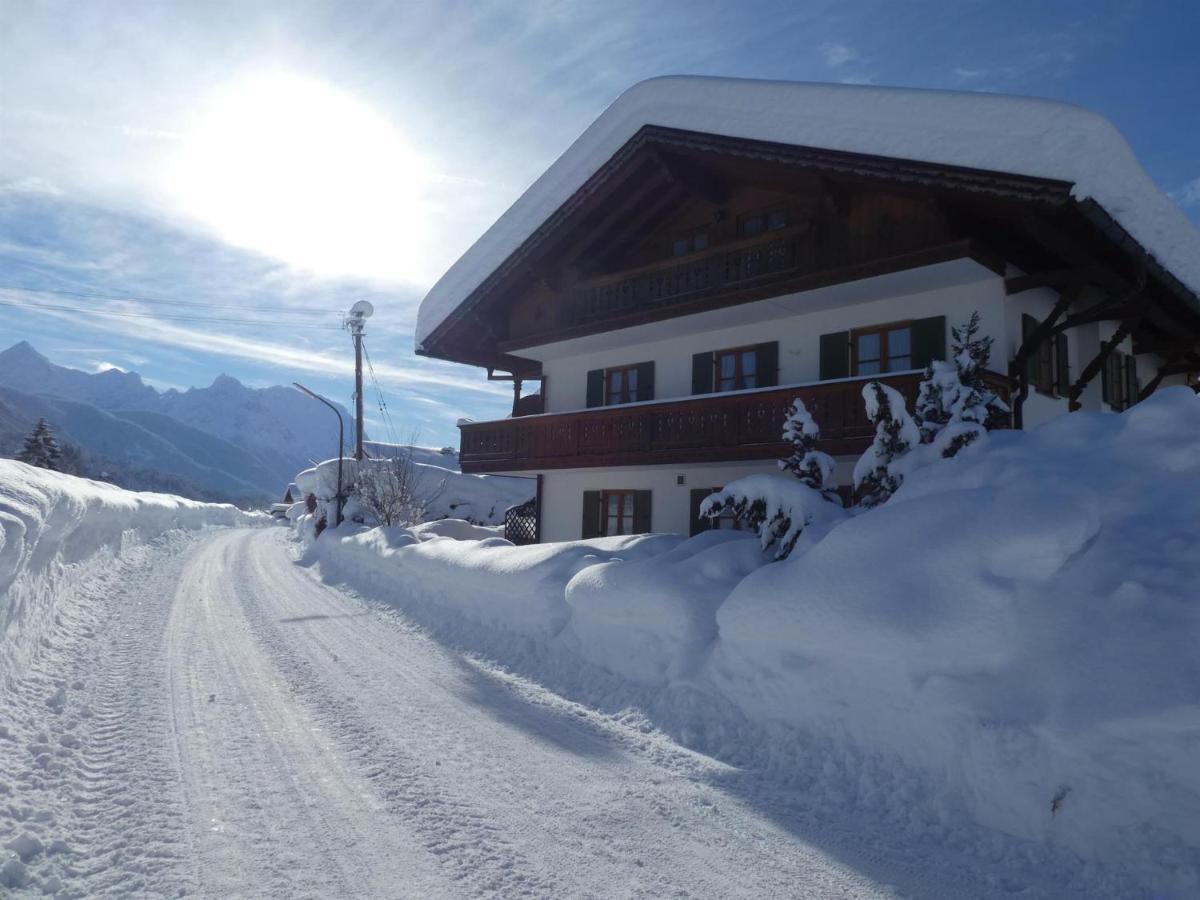Gaestehaus Bergblick Wallgau Luaran gambar