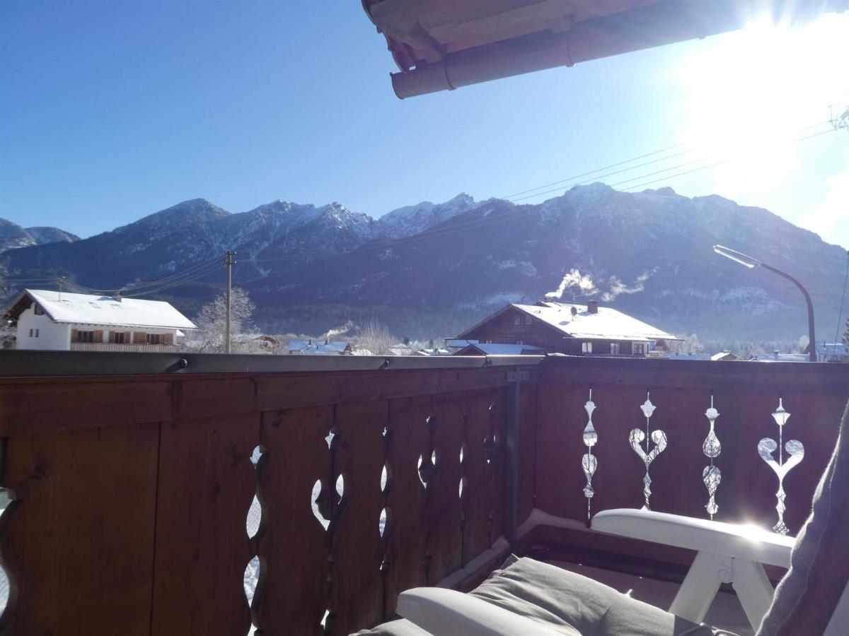 Gaestehaus Bergblick Wallgau Luaran gambar