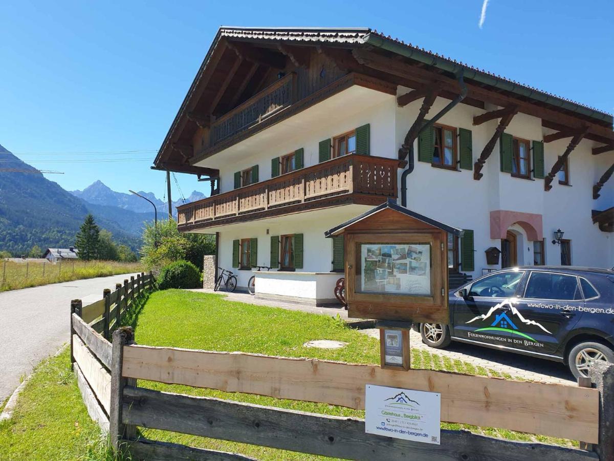 Gaestehaus Bergblick Wallgau Luaran gambar